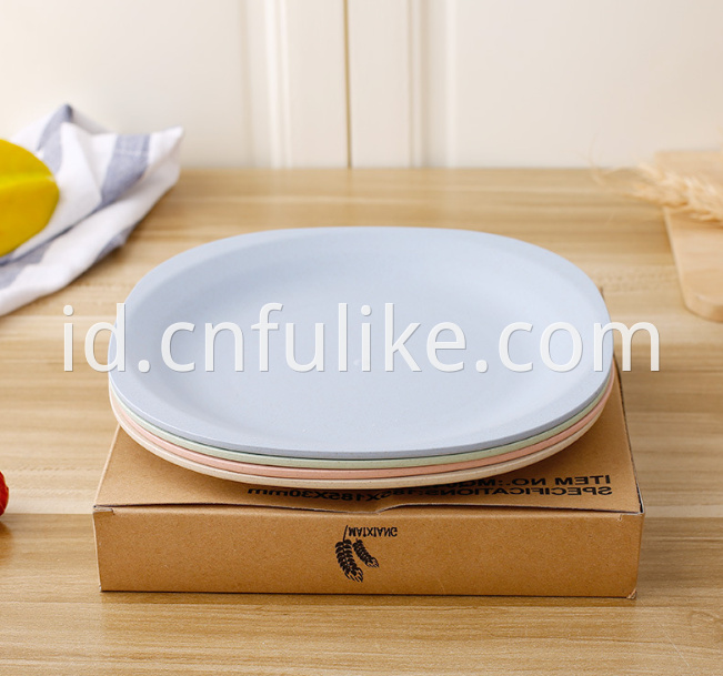 Wheat Straw Plastic Plate